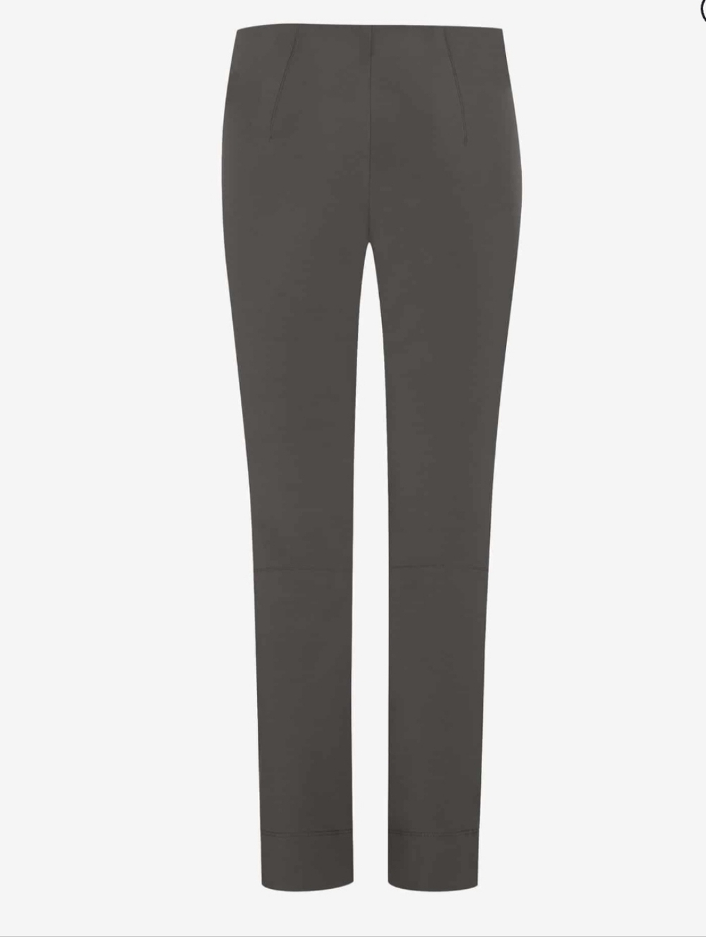 Seductive Sabrina Techno Cotton Pants Dark Grey Size 36 (US 6) - Picture 3 of 8